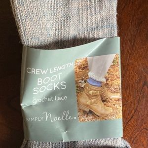 Crew Lace Boot Socks